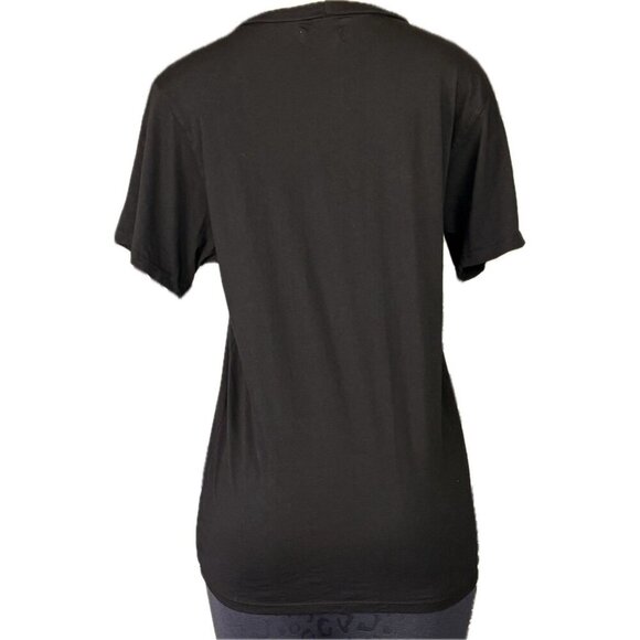 Lauren Moshi M Black Crew Mel's Diner Hollywood Ca. Graphic Short Sleeve T-Shirt - Picture 4 of 6